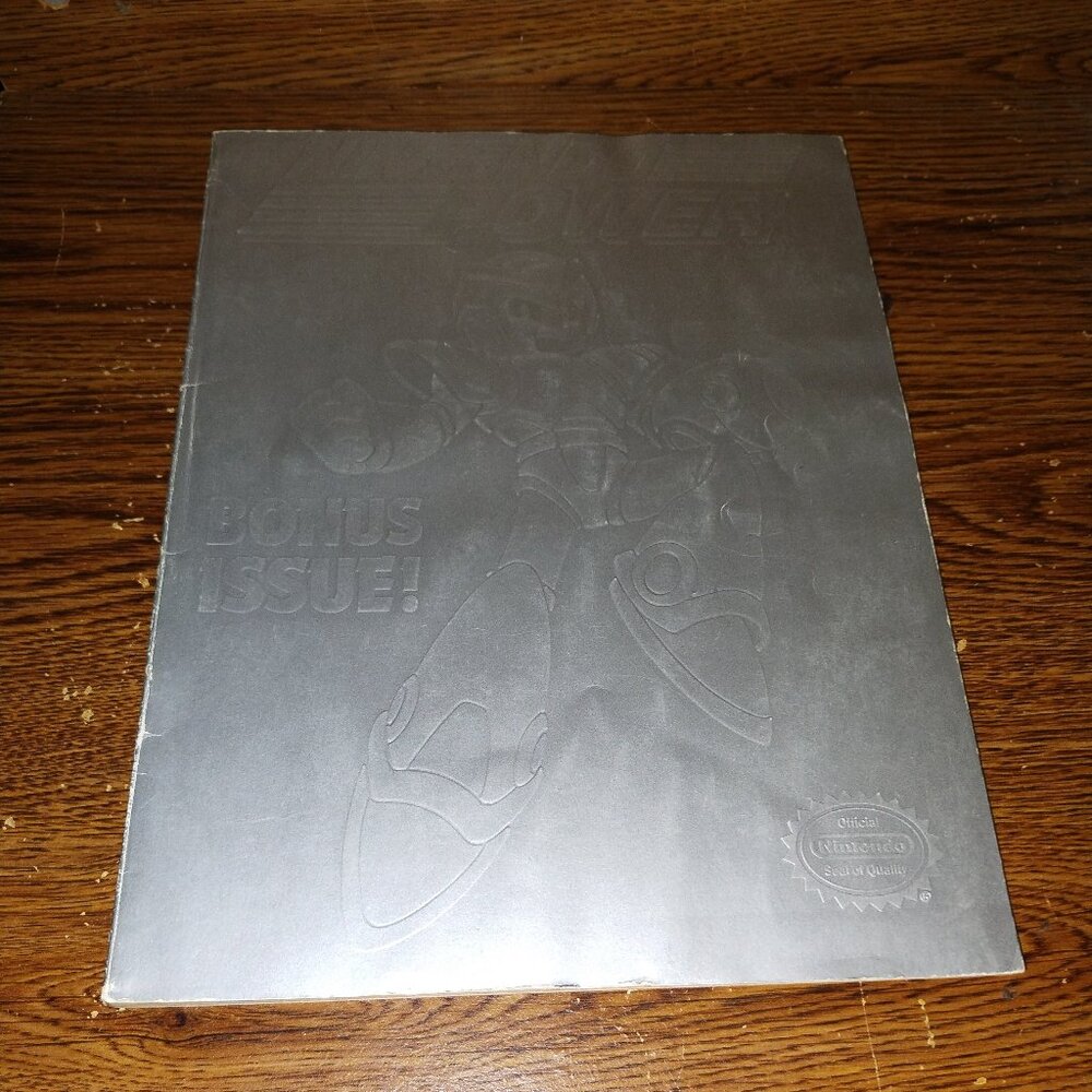 Nintendo Power Volume 56 Bonus Issue Megaman X Silver Cover w/poster (1994)